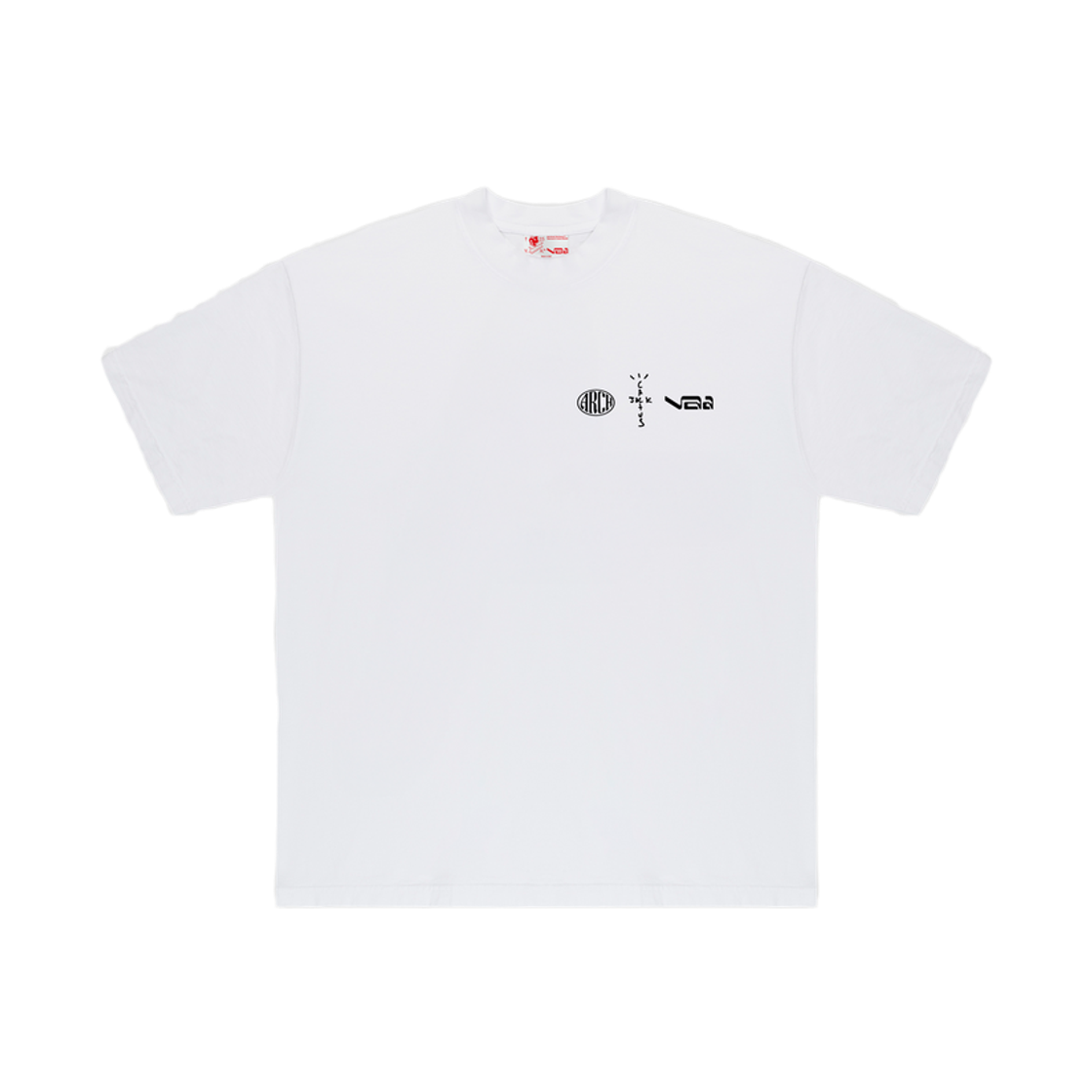 트래비스 스캇 캑터스 잭 x 아치 인비테이셔널 티셔츠 화이트(Travis Scott Cactus Jack x ARCH Invitational T-Shirt White) - 1