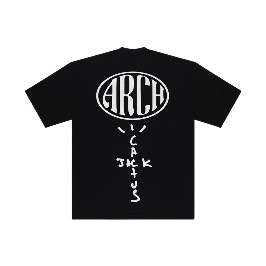 트래비스 스캇 캑터스 잭 x 아치 페이퍼 플레인 티셔츠 블랙(Travis Scott Cactus Jack x ARCH Paper Plane T-Shirt Black) - 2