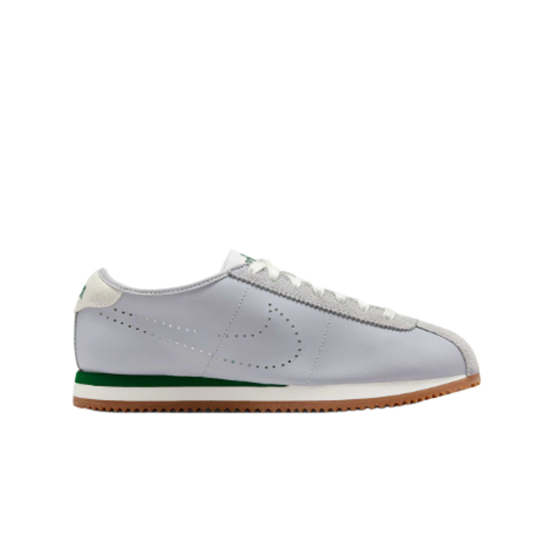 (W) 나이키 코르테즈 레더 울프 그레이 서밋 화이트((W) Nike Cortez Leather Wolf Grey Summit White) - 1
