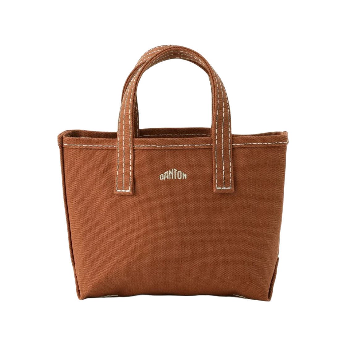 단톤 보주 쁘띠 코튼 캔버스 토트백 브릭(Danton Vosges Petit Cotton Canvas Tote Bag Brick)