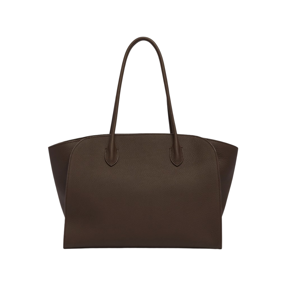 더 로우 레더 말로 14 백 딥 브라운(The Row Marlo 14 Bag in Leather Deep Brown)