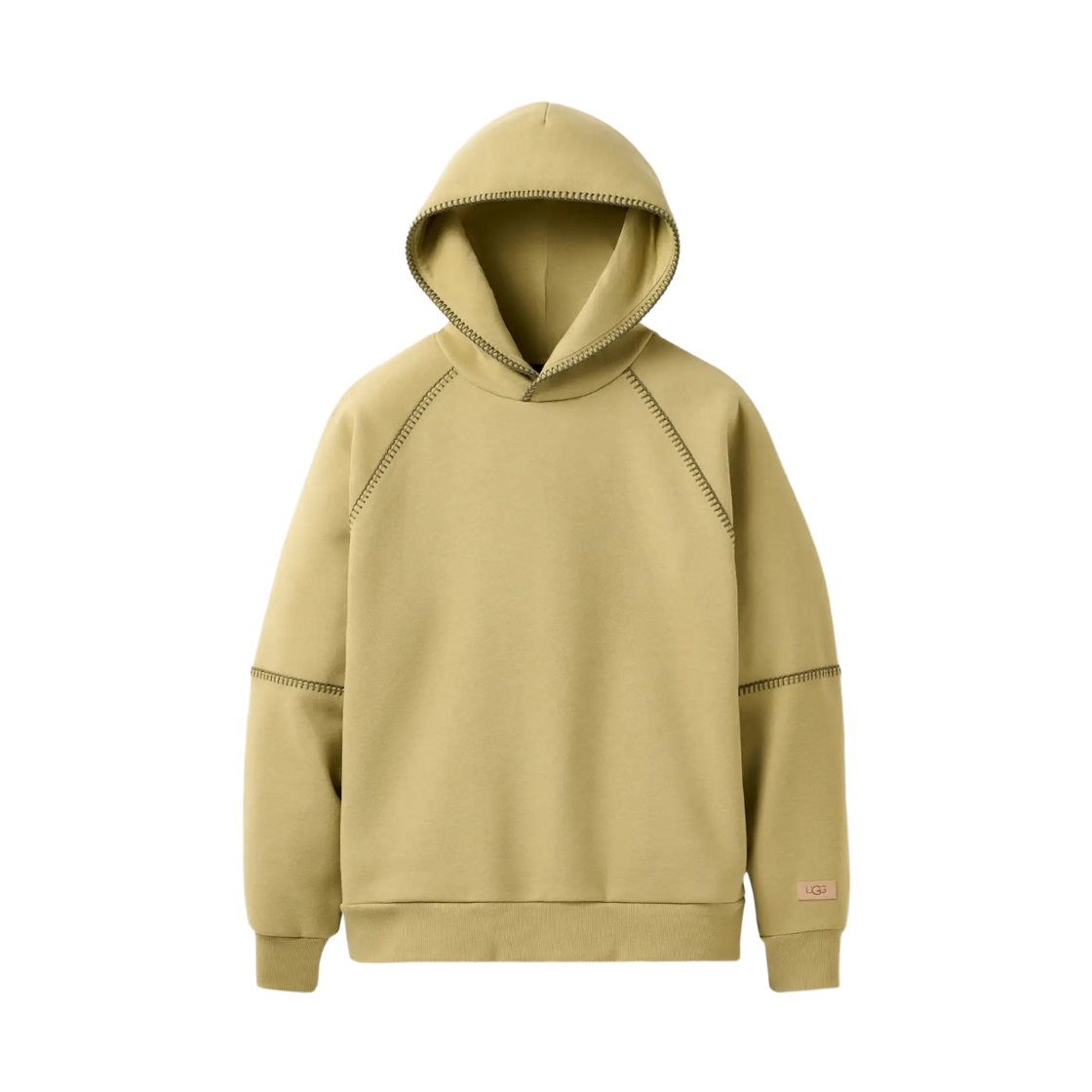 (W) 어그 클래식 후드 뮤티드 브래스((W) UGG Classic Hoodie Muted Brass)