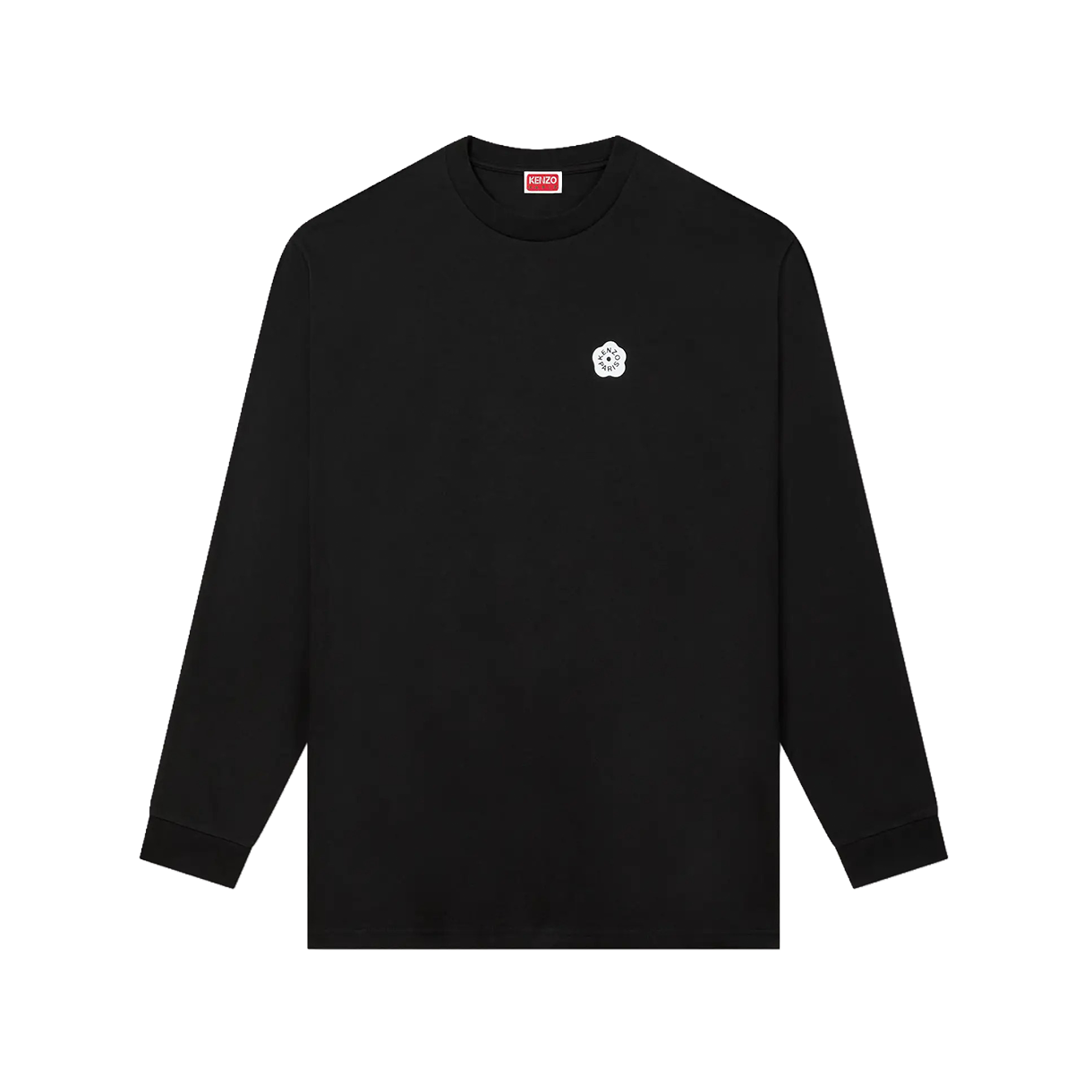 겐조 고츠 보케 플라워 2.0 릴랙스 롱 슬리브 티셔츠 블랙 - 26SS(Kenzo Gots Boke Flower 2.0 Relax Long Sleeves T-Shirt Black - 26SS)