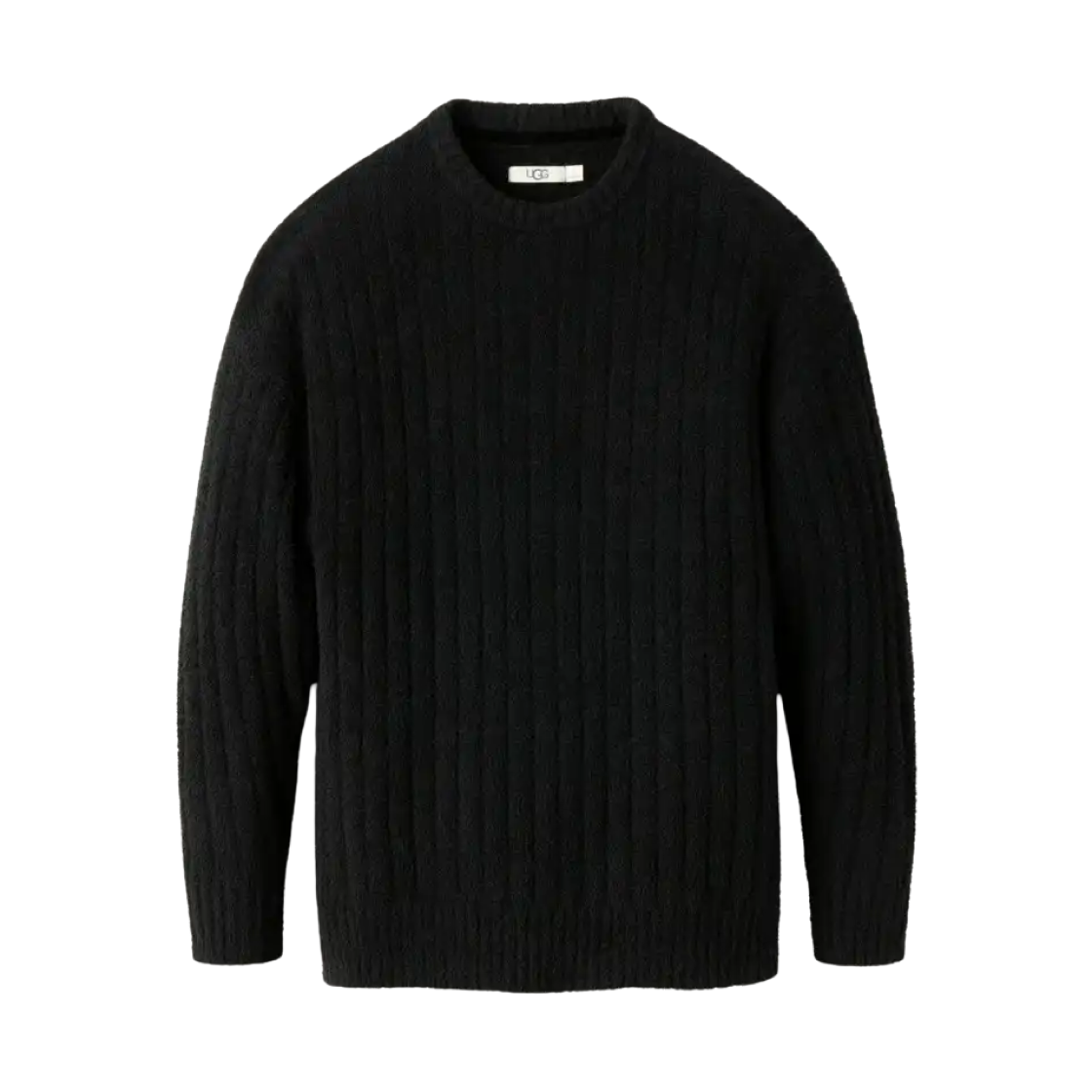 (W) 어그 리즈 탑 립 블랙((W) UGG Riz Top Rib Black)