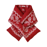 Kapital Linen Rayon Bandana Pattern Kesa Muffler Red
