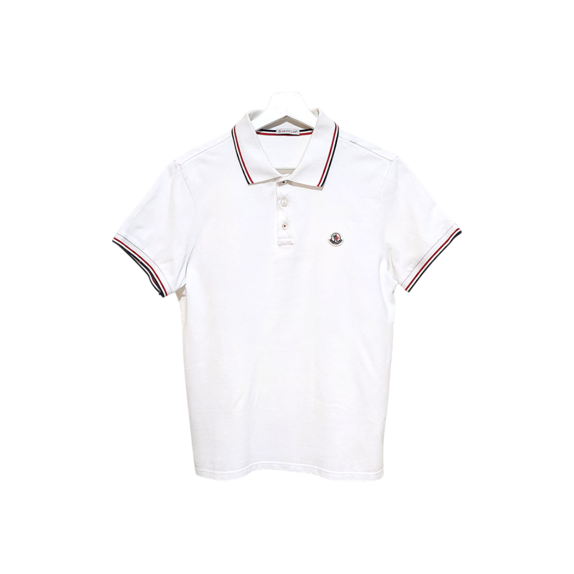 ITGSS9M673UA Moncler Pique Short Sleeve Polo M L573740