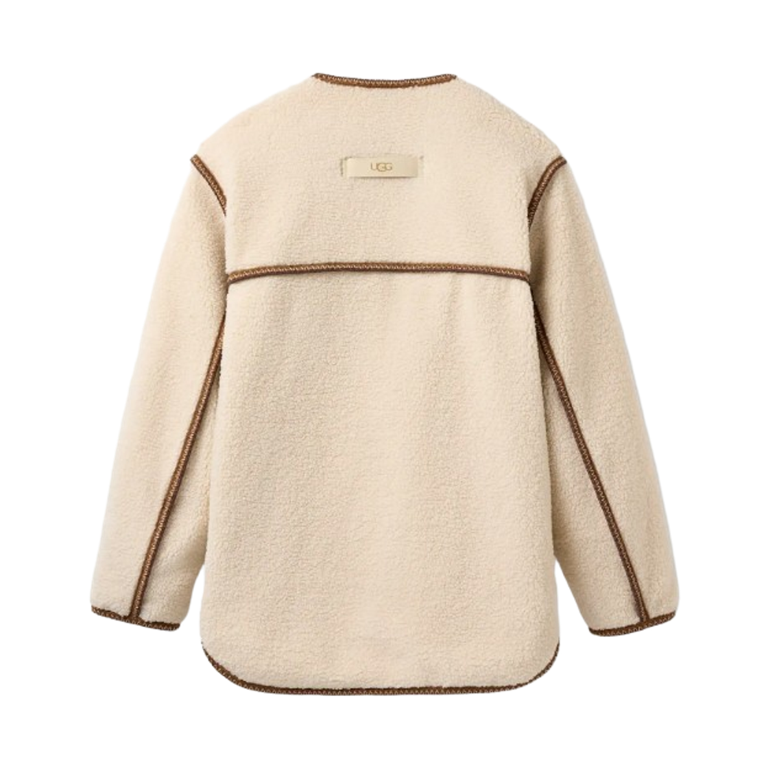 (W) 어그 에머신 어그브레이드 자켓 크림((W) UGG Emmersyn UGGbraid Jacket Cream) - 2
