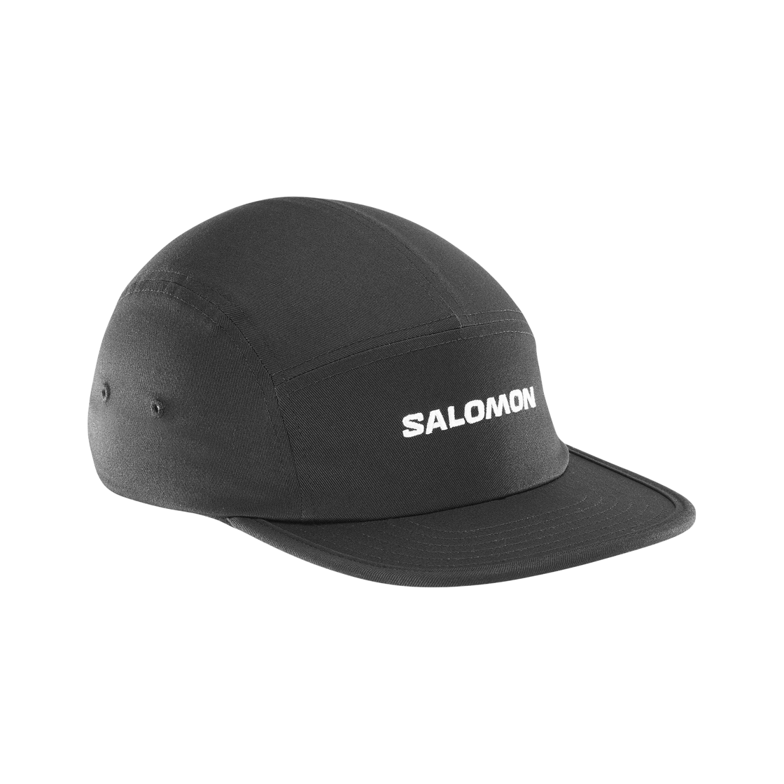 LC2681800 Salomon Logo 5 Panel Cap Deep Black