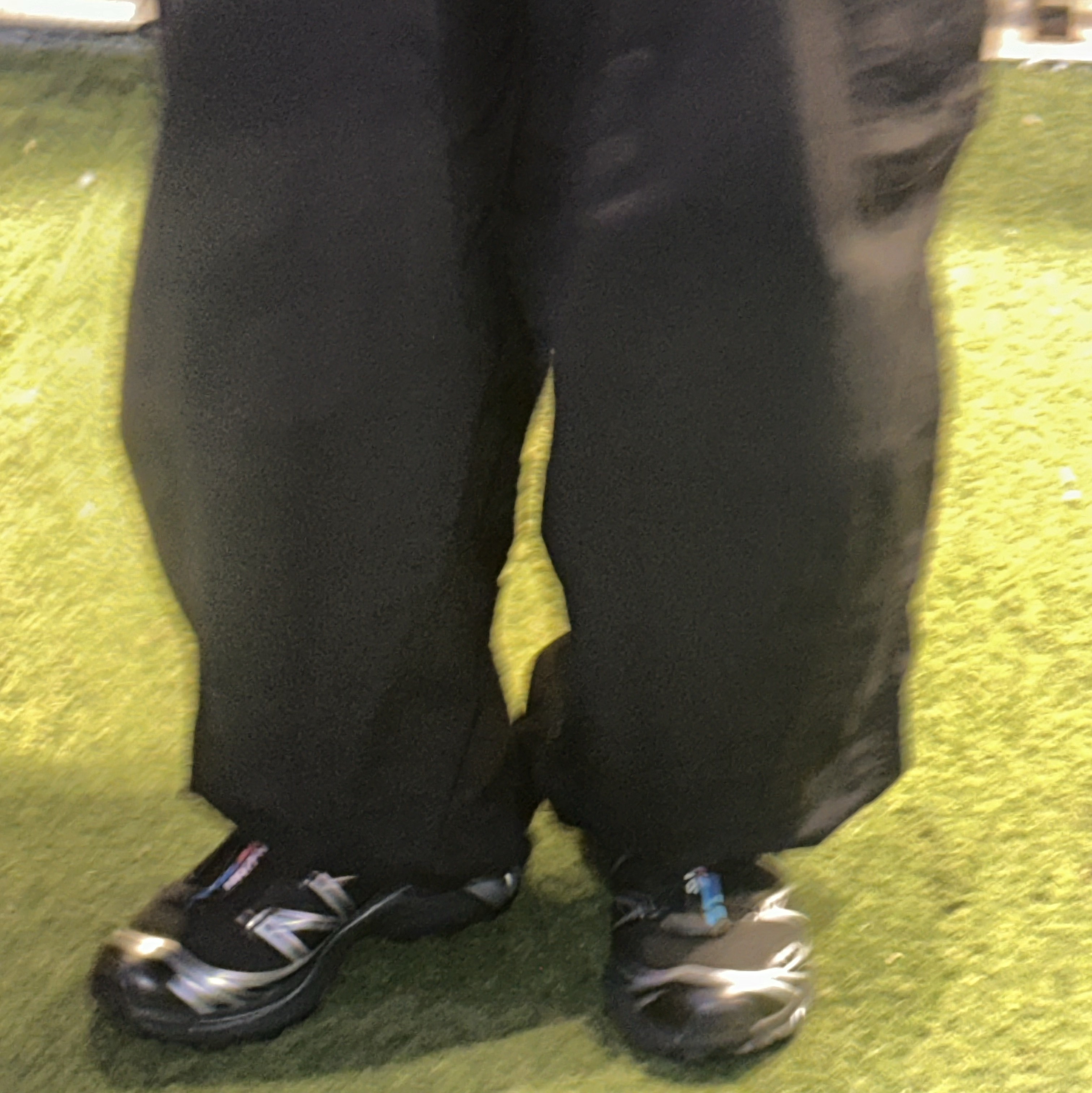 Salomon XT-6 GTX Black Silver 착용 스타일 - 2