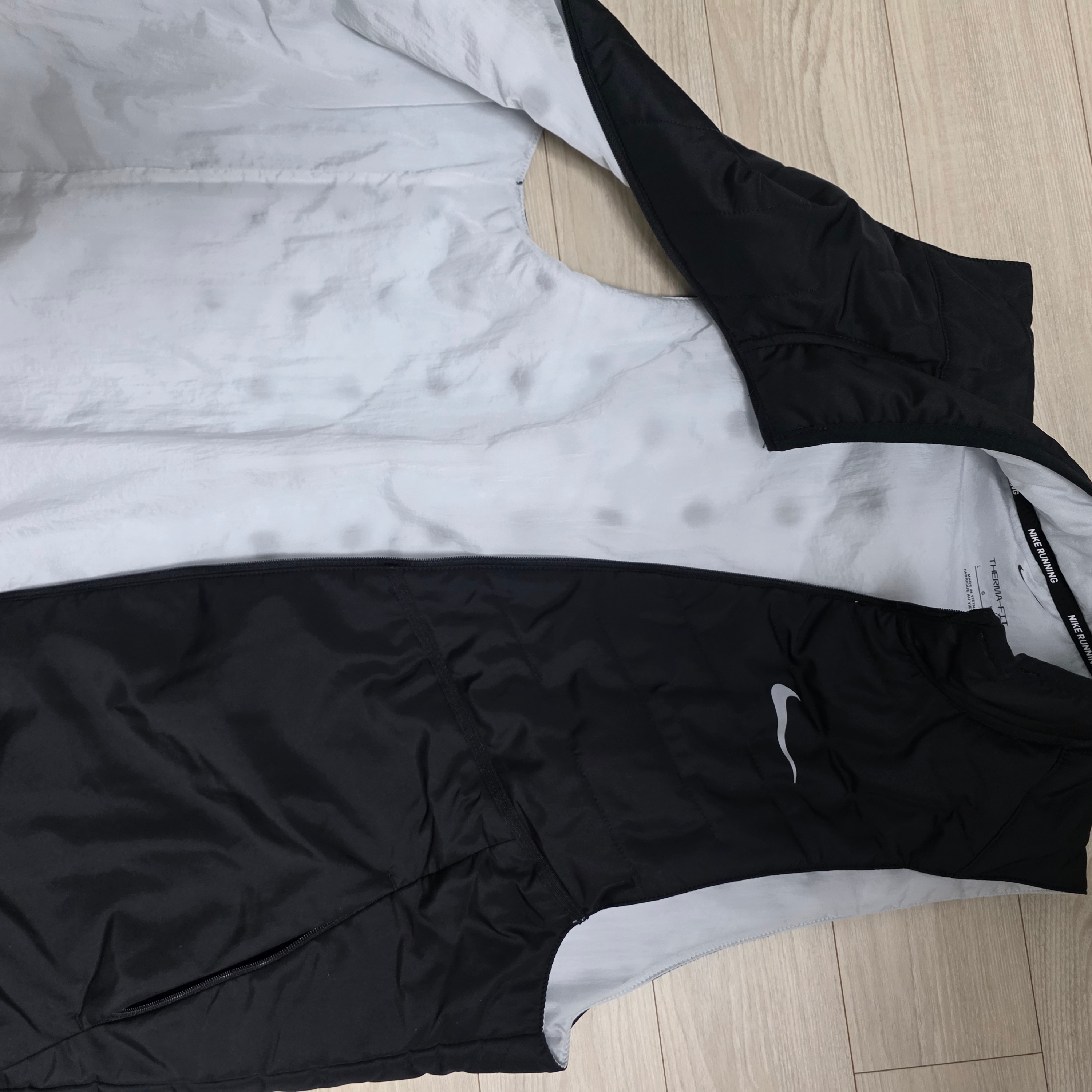 Nike Therma-Fit Repel Synthetic-Fill Running Gilet Black - Asia 착용 스타일