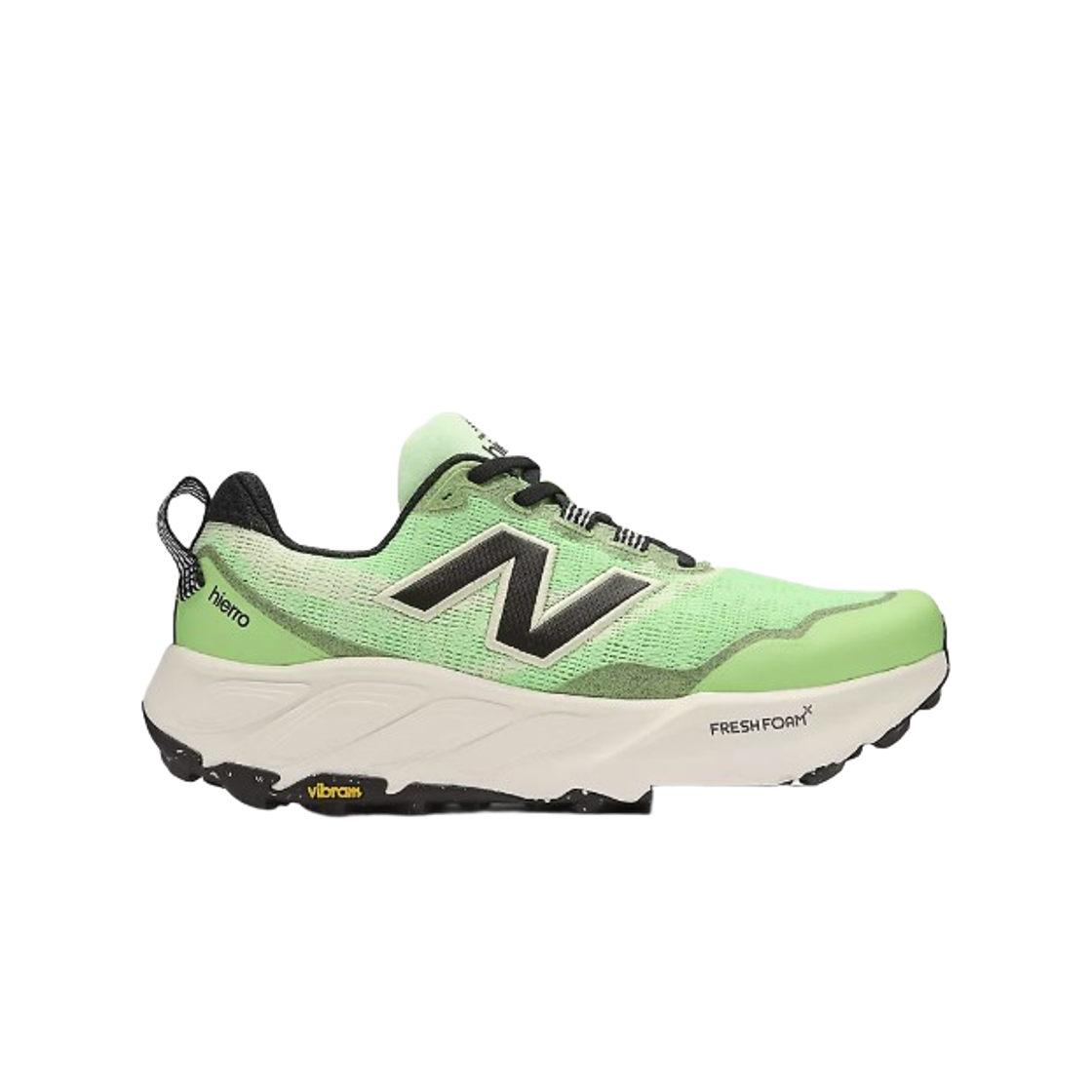 뉴발란스 프레쉬 폼 X 이에로 v9 일렉트릭 제이드 블랙 - 2E 와이드(New Balance Fresh Foam X Hierro v9 Electric Jade Black - 2E Wide)