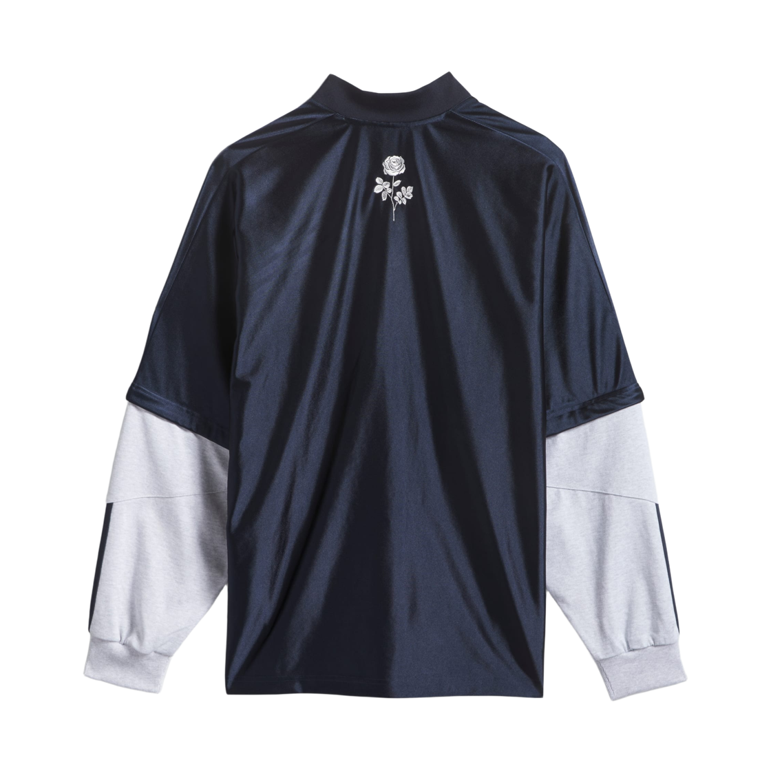 아디다스 x 윌리 차바리아 차바리아 롱 슬리브 저지 레전드 잉크 라이트 그레이 헤더 - KR 사이즈(Adidas x Willy Chavarria Chavarria Long Sleeve Jersey Legend Ink Light Grey Heather - KR Sizing) - 2