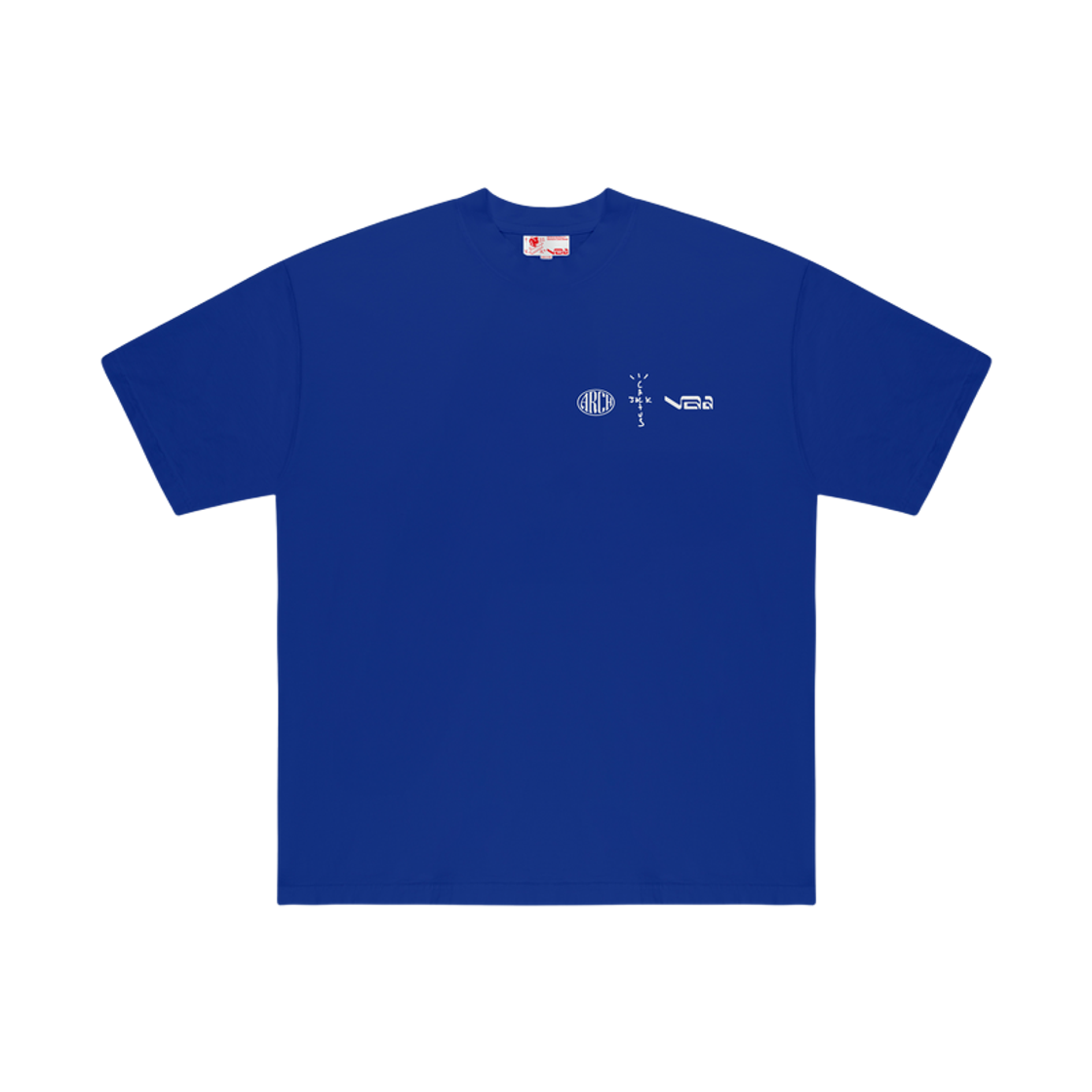 트래비스 스캇 캑터스 잭 x 아치 인비테이셔널 티셔츠 블루(Travis Scott Cactus Jack x ARCH Invitational T-Shirt Blue) - 1