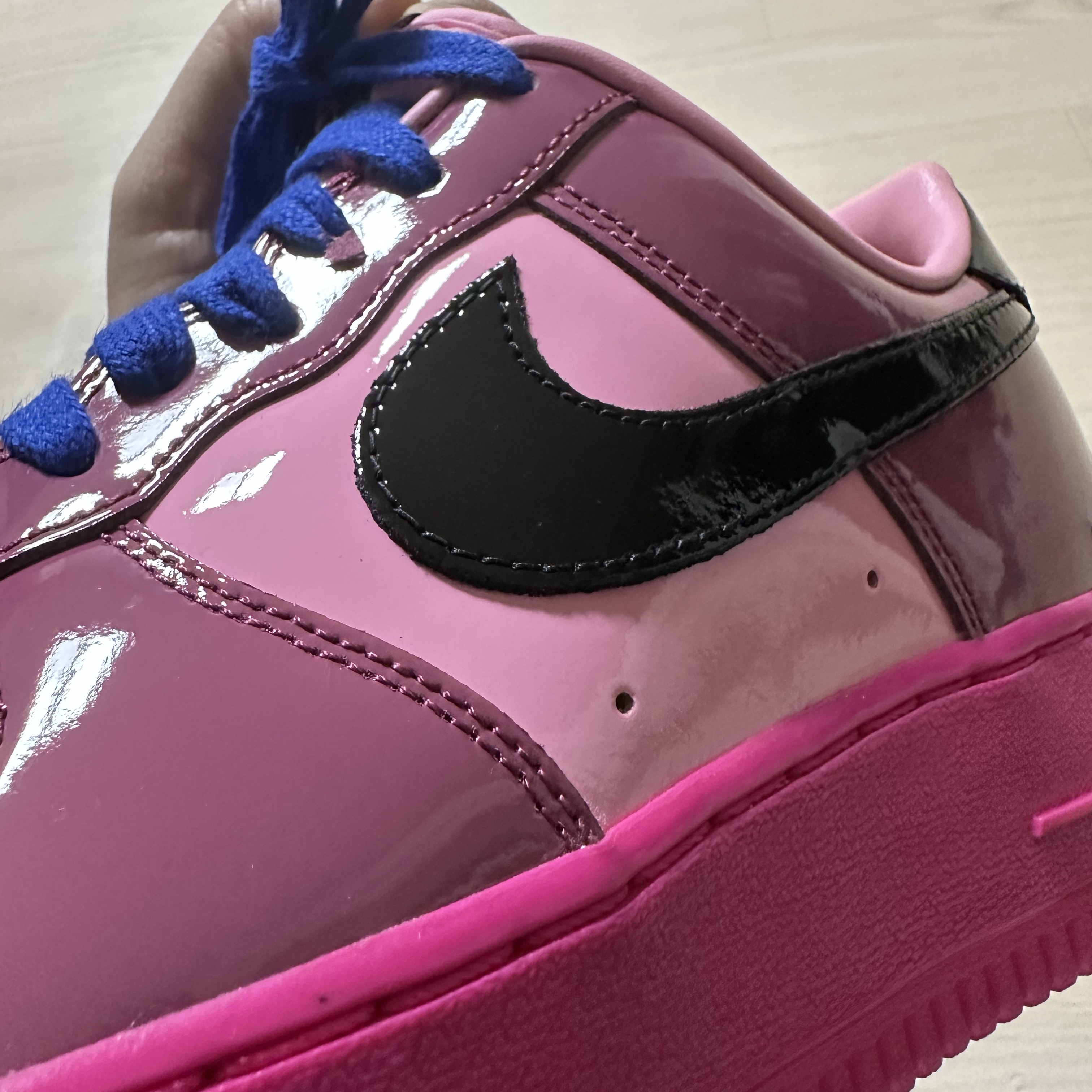 Nike Air Force 1 Low Pink Cooler and Mulberry Rose 착용 스타일 - 4