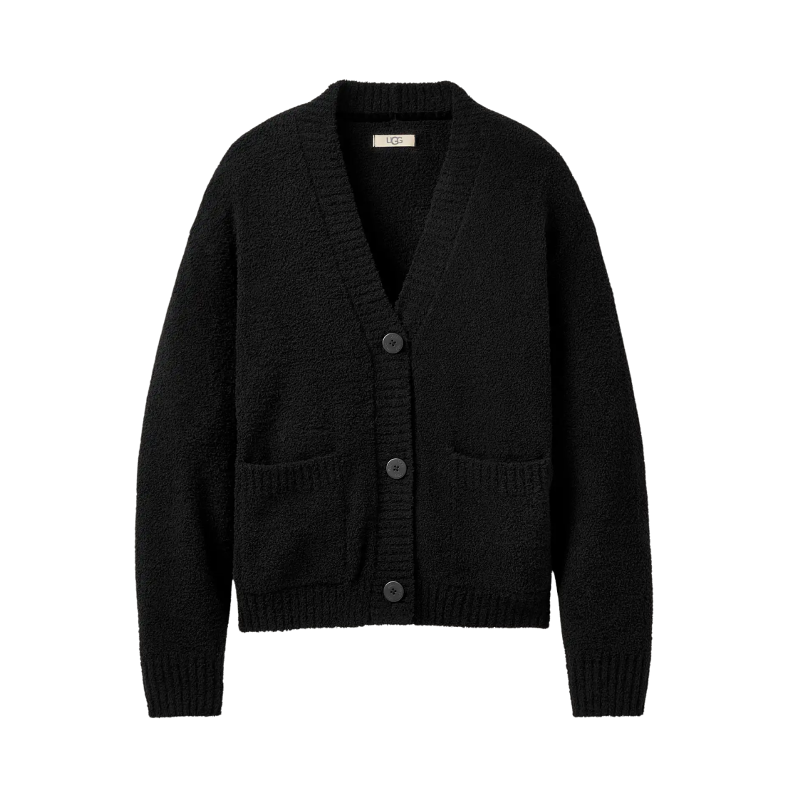 (W) 어그 애달린 가디건 블랙((W) UGG Adalynne Cardigan Black)
