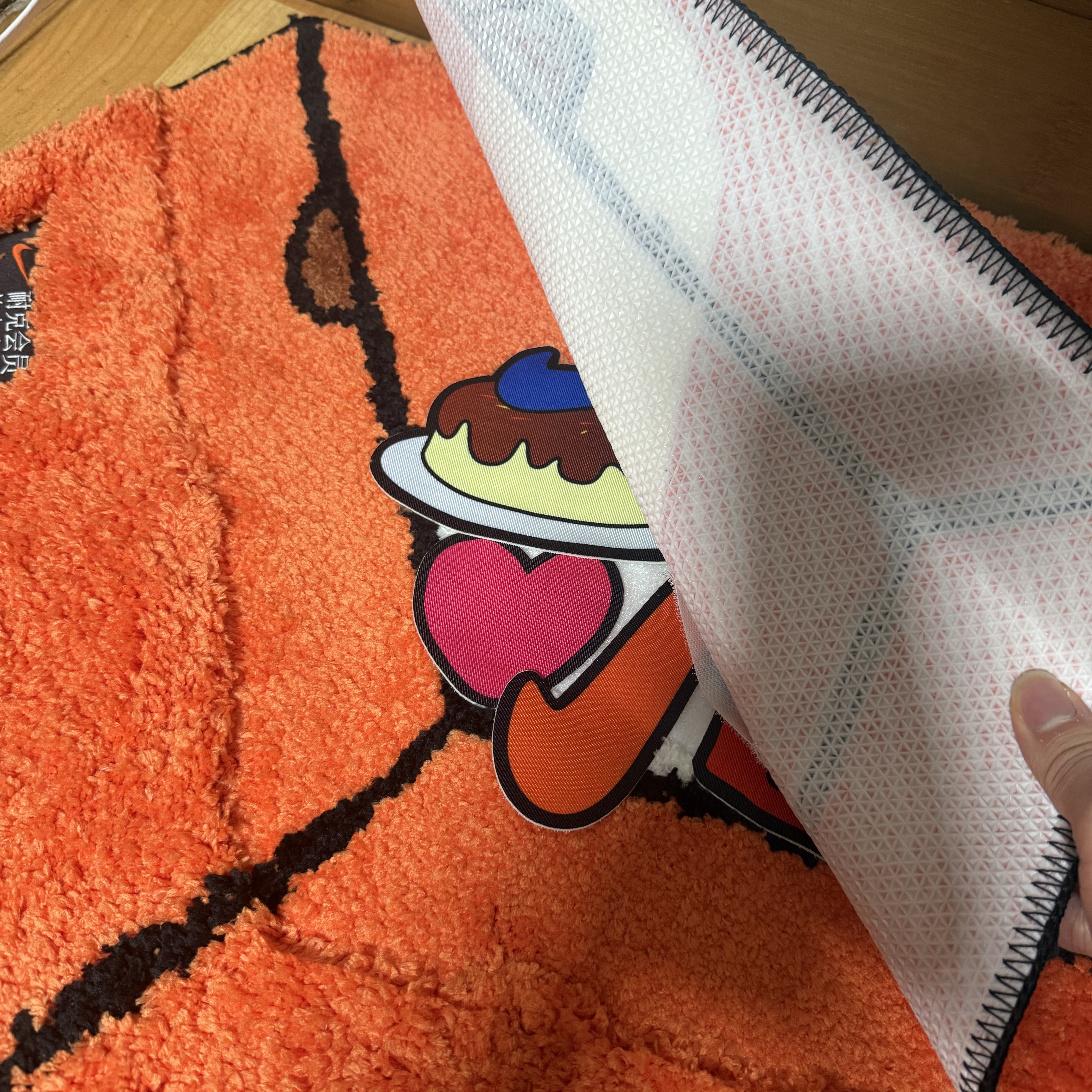 Nike Box Rugmat Orange 착용 스타일 - 3