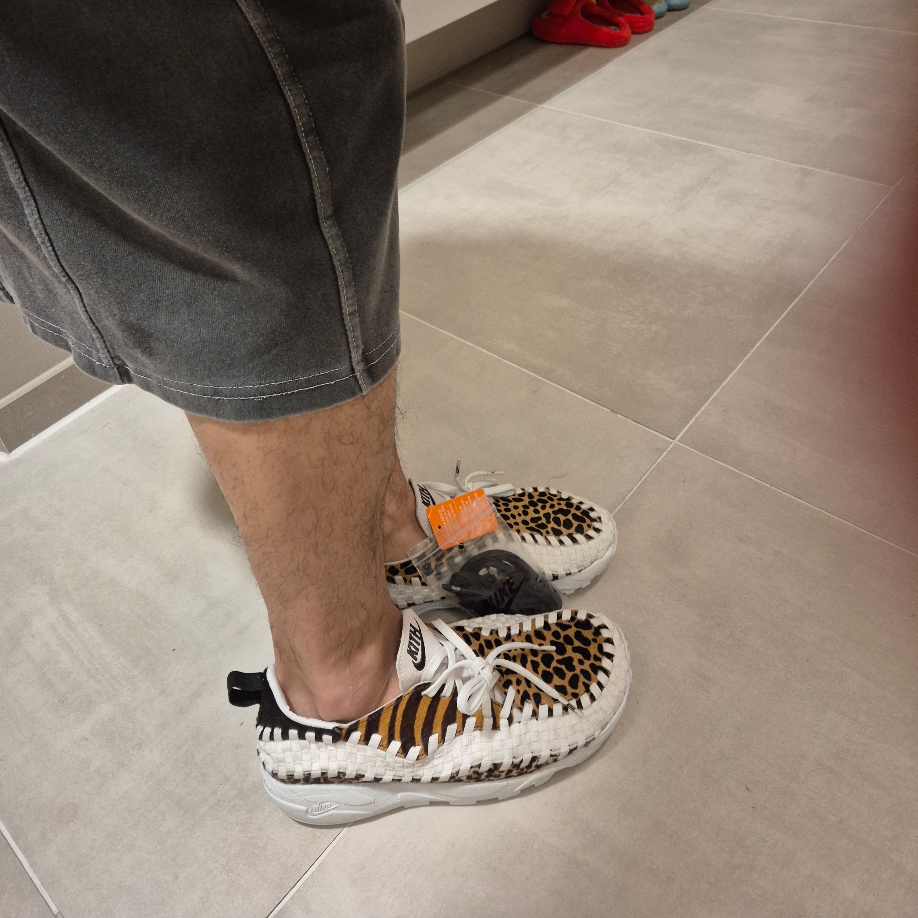 (GS) Nike x Kith Footscape Black Summit White 착용 스타일 - 3