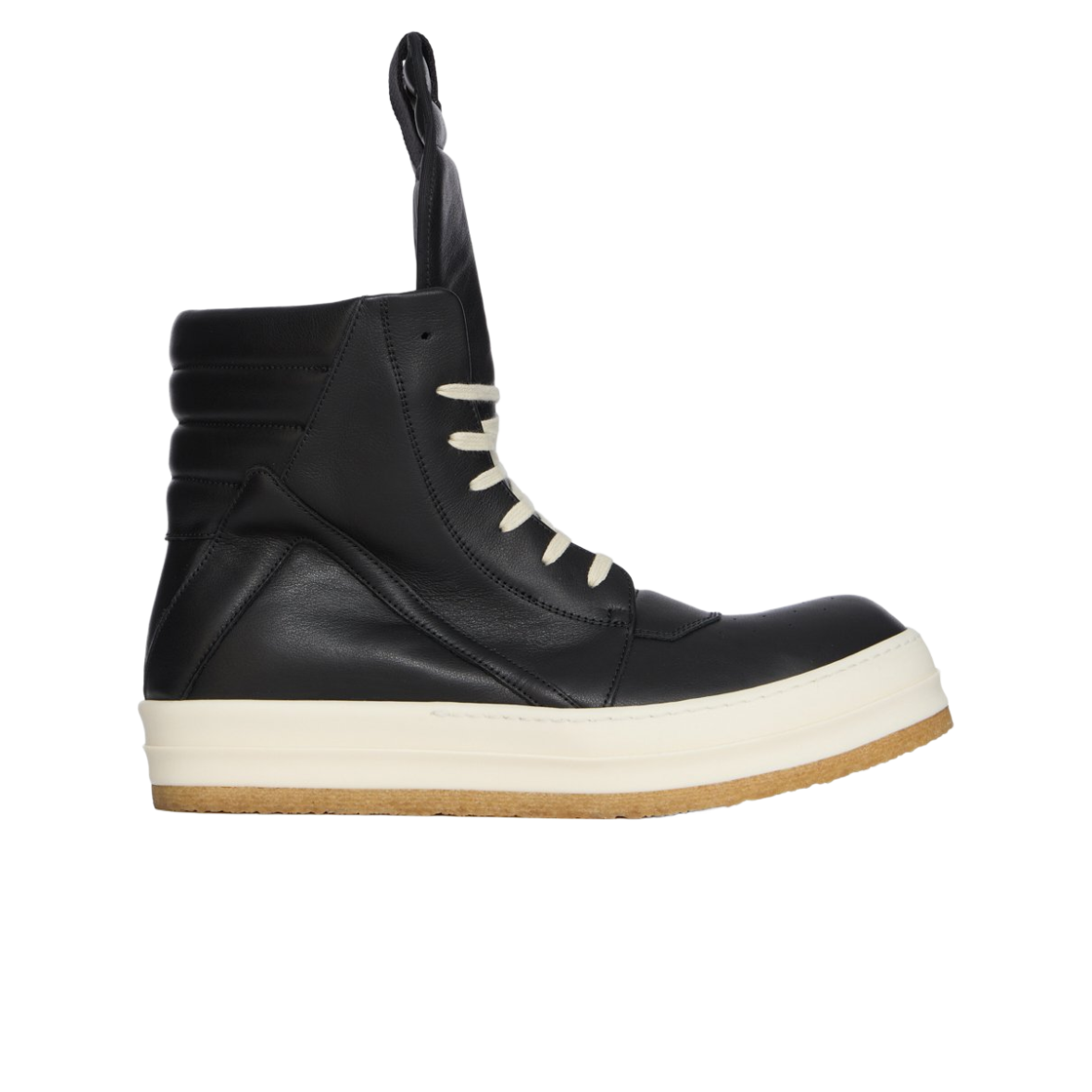 RU02E1801LCO-91 Rick Owens Concordians Sneakers Black Milk