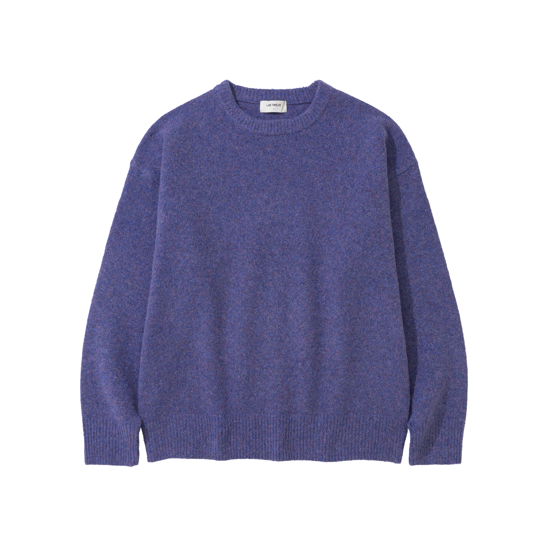 랩트웰브 워셔블 라운드넥 니트 (바이올렛)(LAB TWELVE Washable Round Neck Knit (Violet))