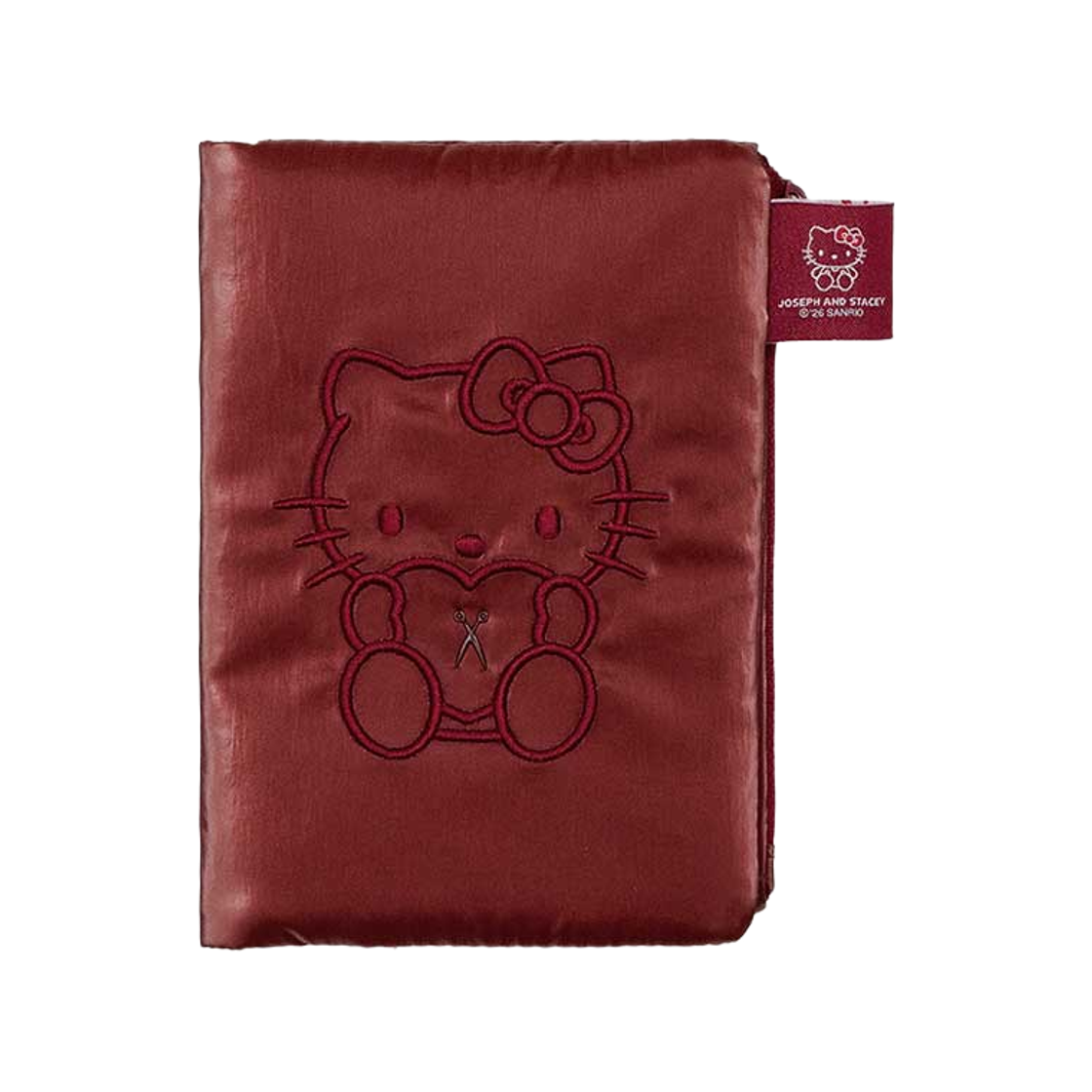 JSQ11WTFF2RD Joseph&Stacey Travel Wallet Hello Kitty Sleek Red