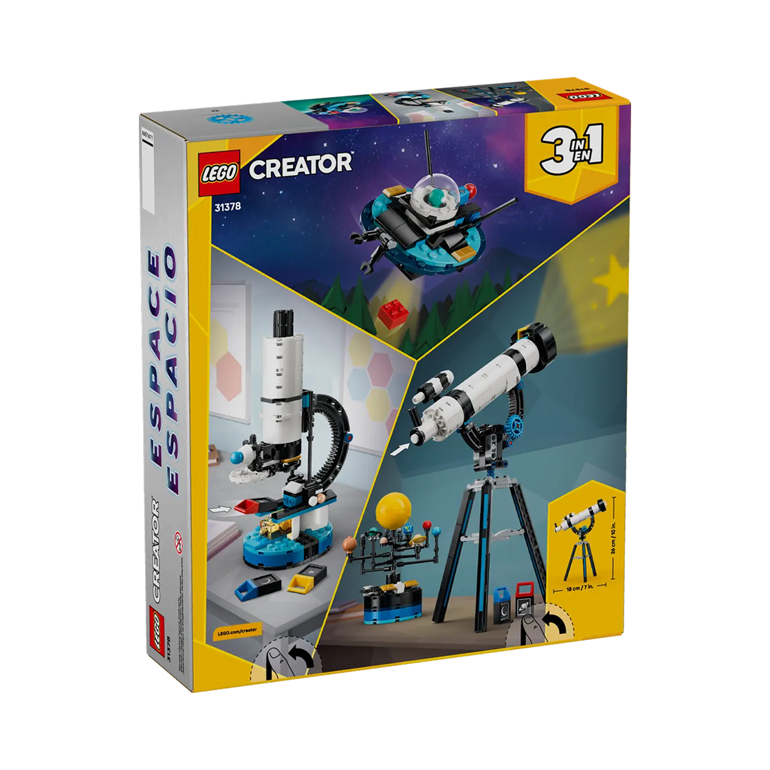 레고 크리에이터 3 in 1 우주 탐사 망원경(Lego Creator 3 in 1 Space Exploration Telescope) - 2