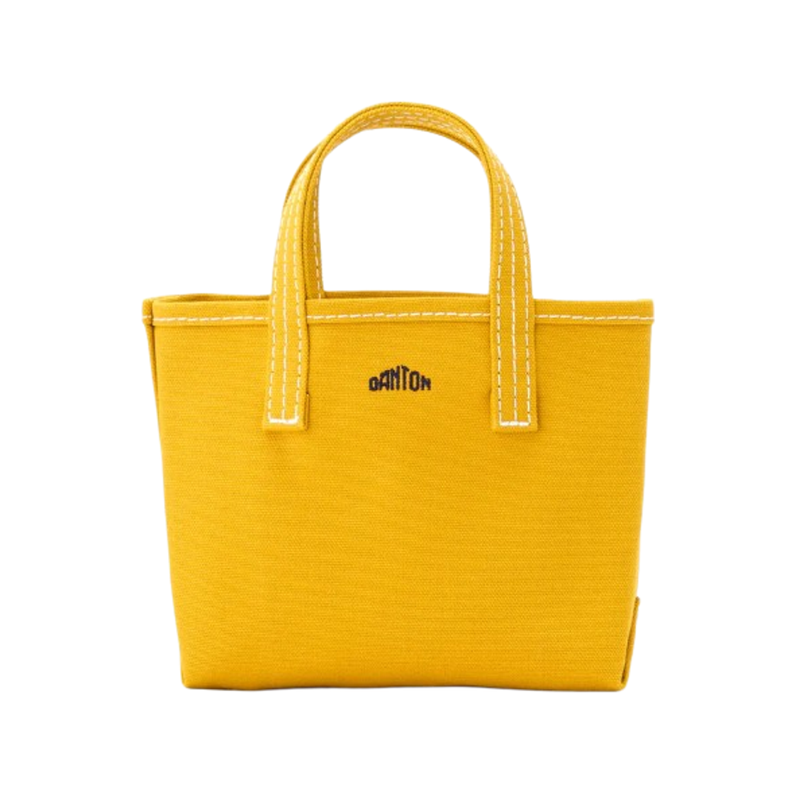 단톤 보주 쁘띠 코튼 캔버스 토트백 다크 옐로우(Danton Vosges Petit Cotton Canvas Tote Bag Dark Yellow)