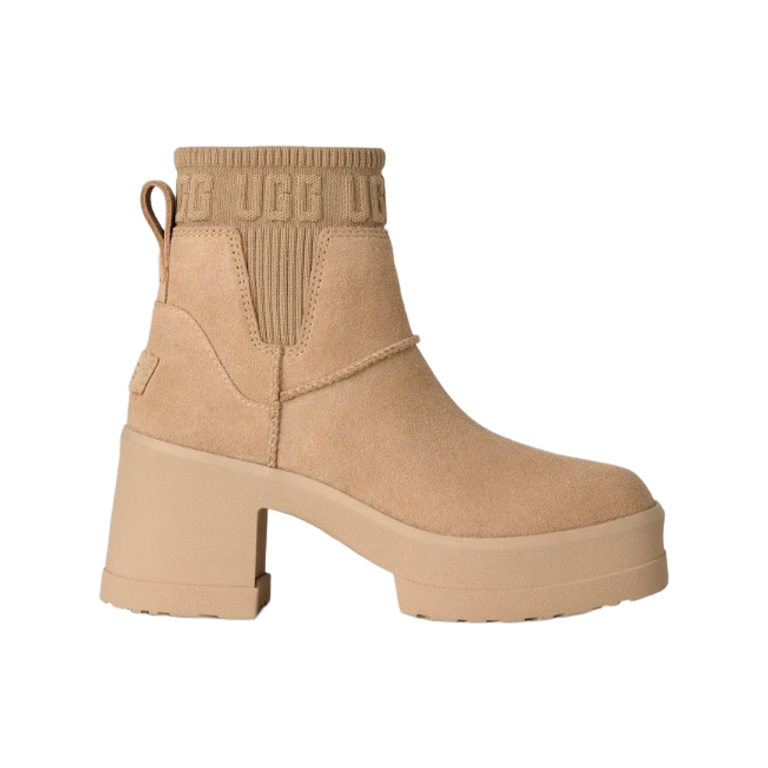 1173724-SAN (W) UGG Moxy Chelsea Boots Sand