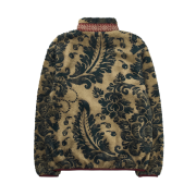 Kapital Damask Pattern Fleece Zip Blouson Beige