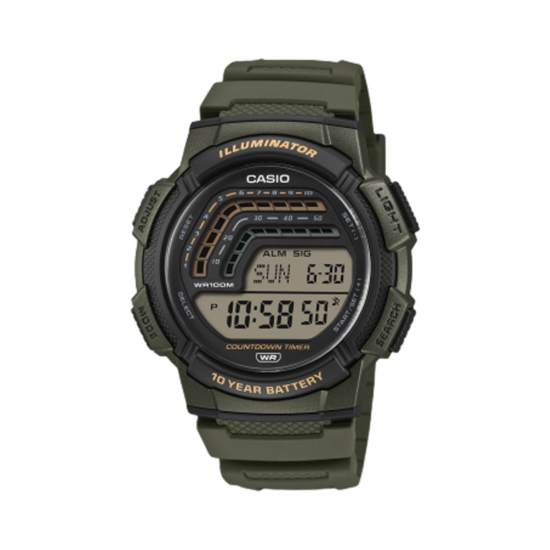 WS-1800-3AV Casio WS-1800-3AV