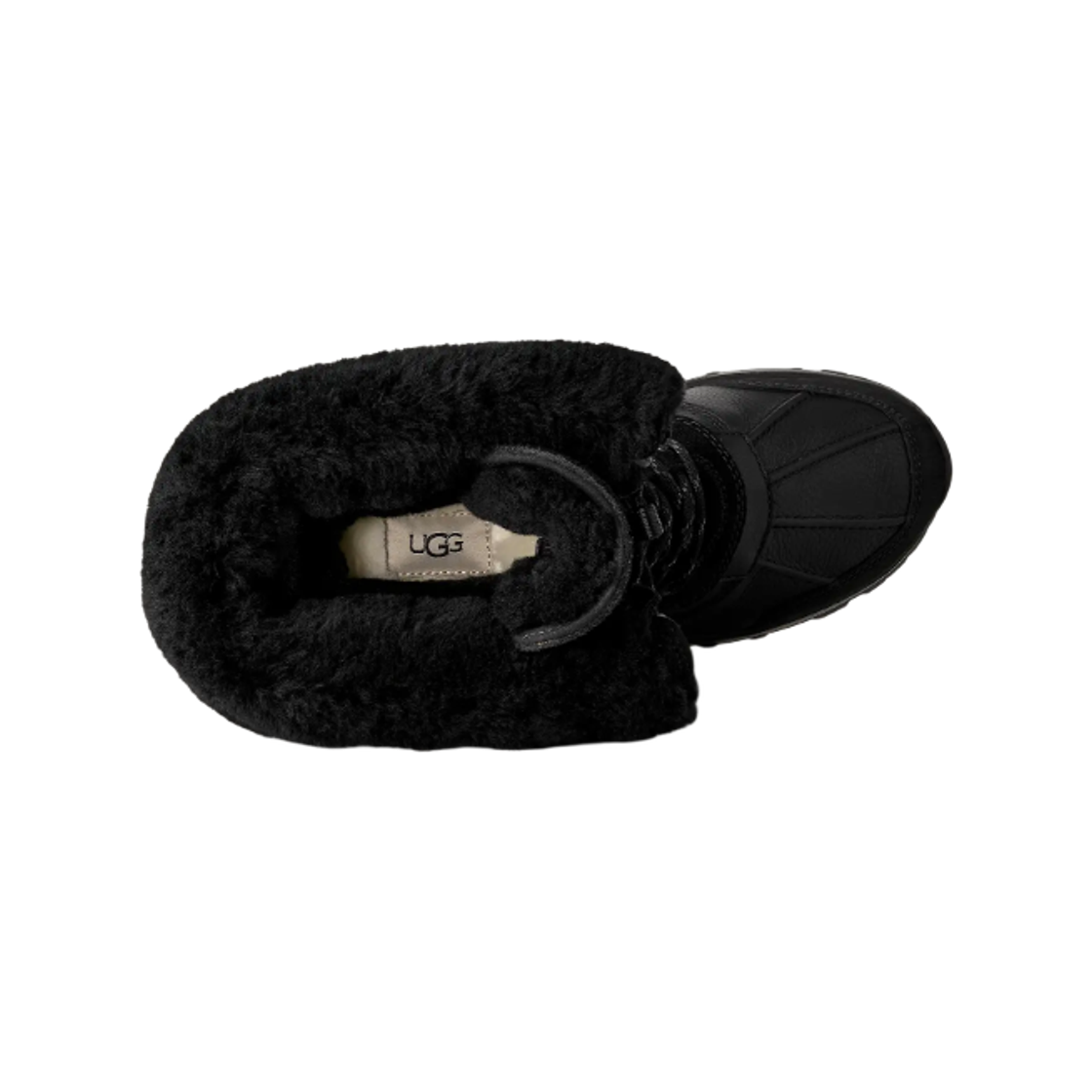 (W) 어그 애디론댁 부츠 톨 25 블랙((W) UGG Adirondack Boots Tall XXV Black) - 2