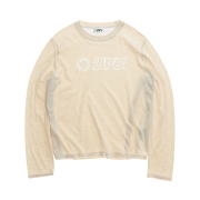UVU L/S Cotton T-Shirt Ecru