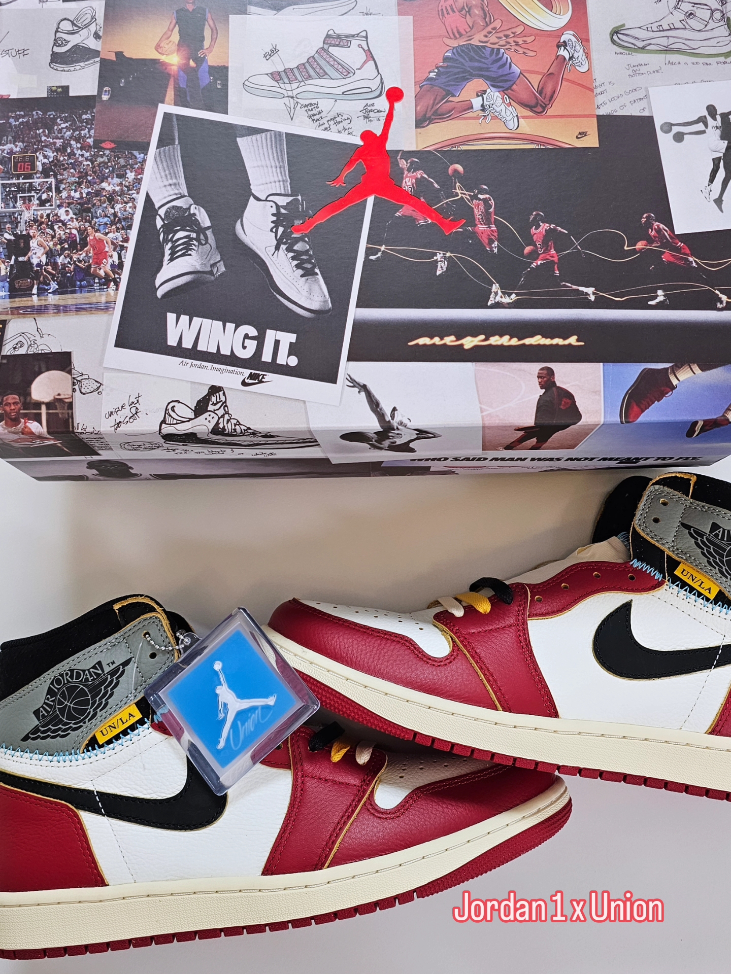 Jordan 1 x Union Retro High OG Chicago Shadow 착용 스타일