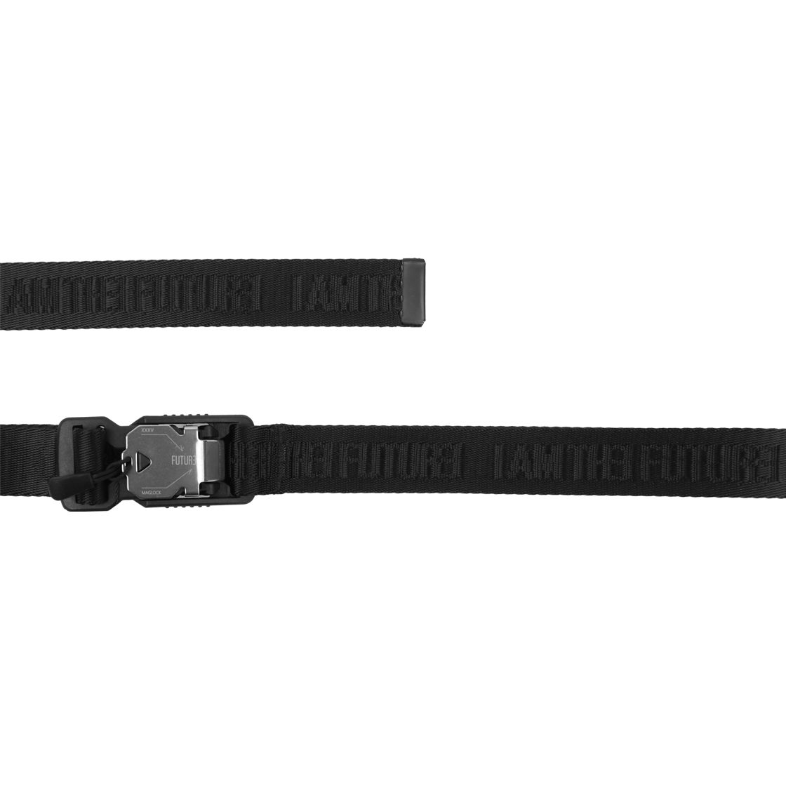 35AU070501 IAMTHEFUTURE Magnetic Buckle Silver