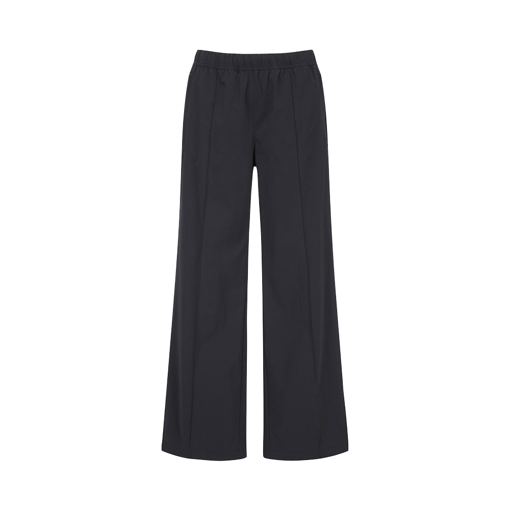 H21D3WP099 HYDROGEN Women's AIRFLEX Woven Semi-Wide Pants Black