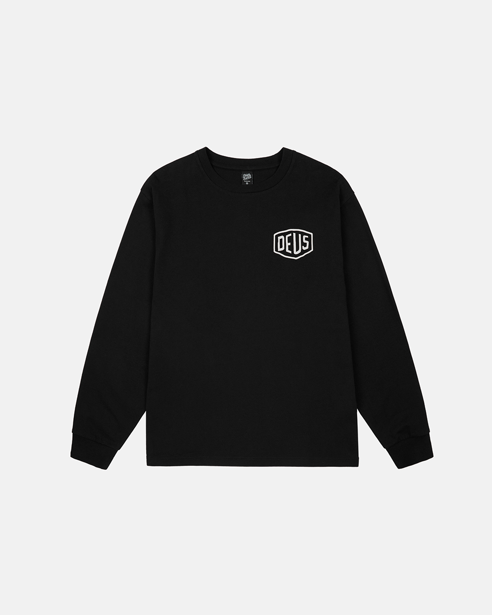 [6% 적립,예약배송] 데우스 엑스 마키나 어드레스 긴팔티 블랙