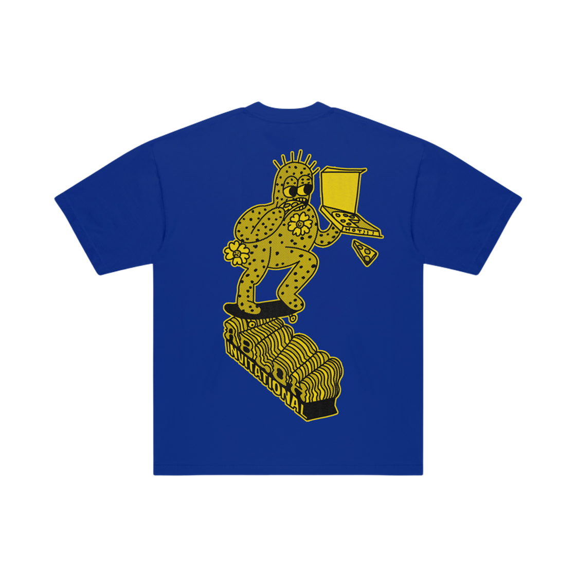 트래비스 스캇 캑터스 잭 x 아치 캑터스 스케이트 티셔츠 블루(Travis Scott Cactus Jack x ARCH Cactus Skate T-Shirt Blue) - 2
