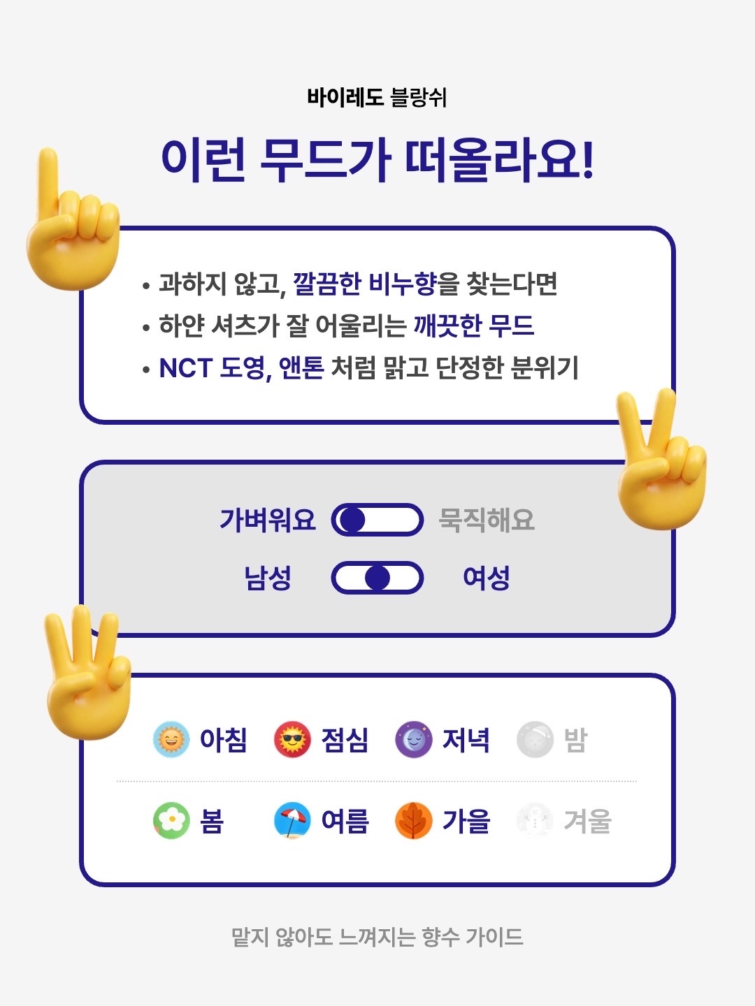 Byredo Blanche Eau De Parfum 50ml, Byredo Blanche Eau De Parfum 100ml 착용 스타일 - 2