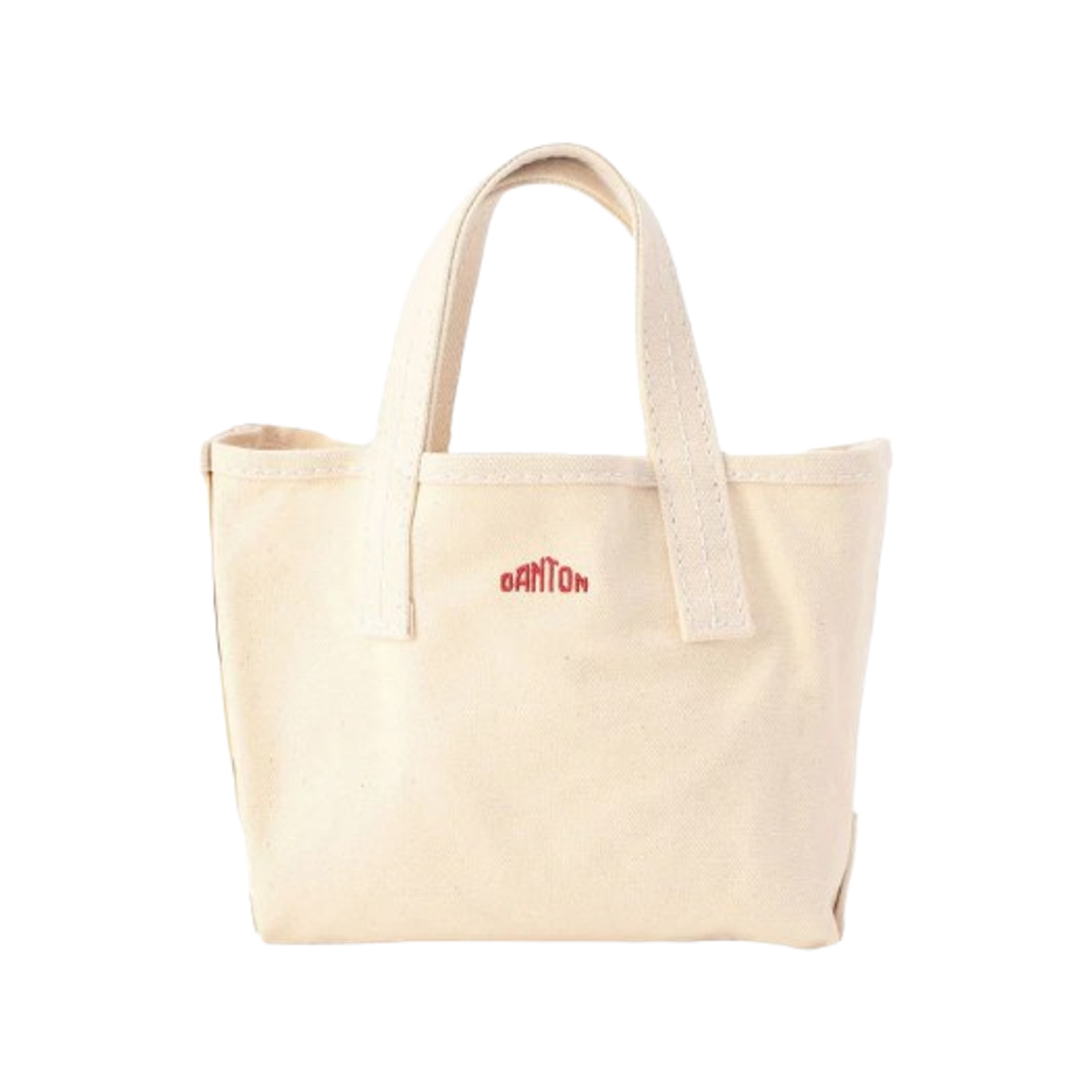 단톤 보주 쁘띠 코튼 캔버스 토트백 에크루(Danton Vosges Petit Cotton Canvas Tote Bag Ecru)