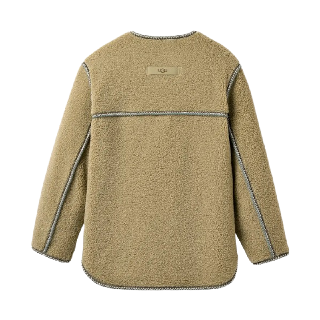 (W) 어그 에머신 어그브레이드 자켓 뮤티드 브래스((W) UGG Emmersyn UGGbraid Jacket Muted Brass) - 2