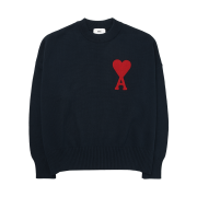 AMI de Coeur Oversize Sweater Navy Marine