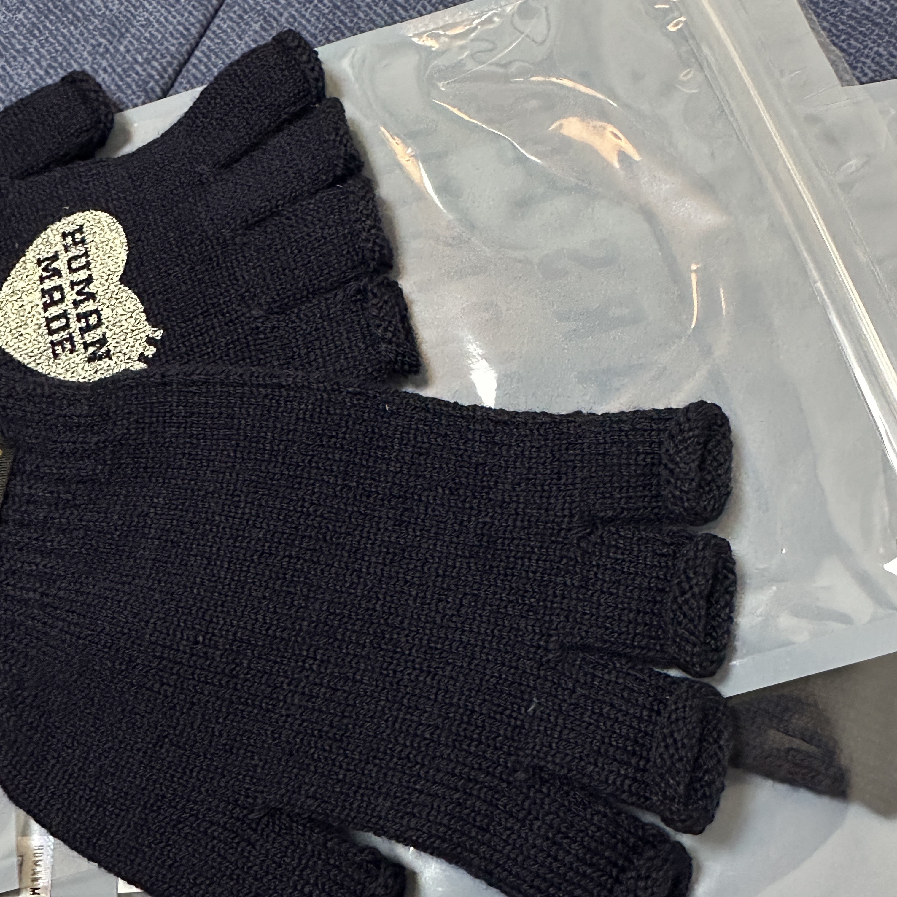 Human Made Military Gloves Navy 착용 스타일 - 4