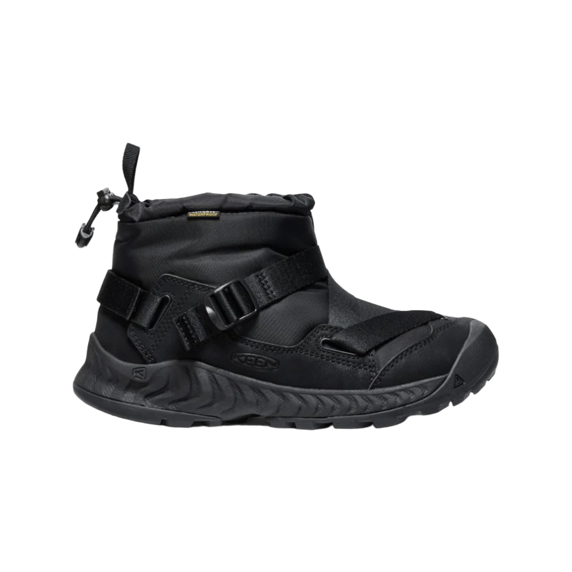 (W) 킨 워터프루프 윈터 부츠 블랙((W) Keen Waterproof Winter Boots Black)