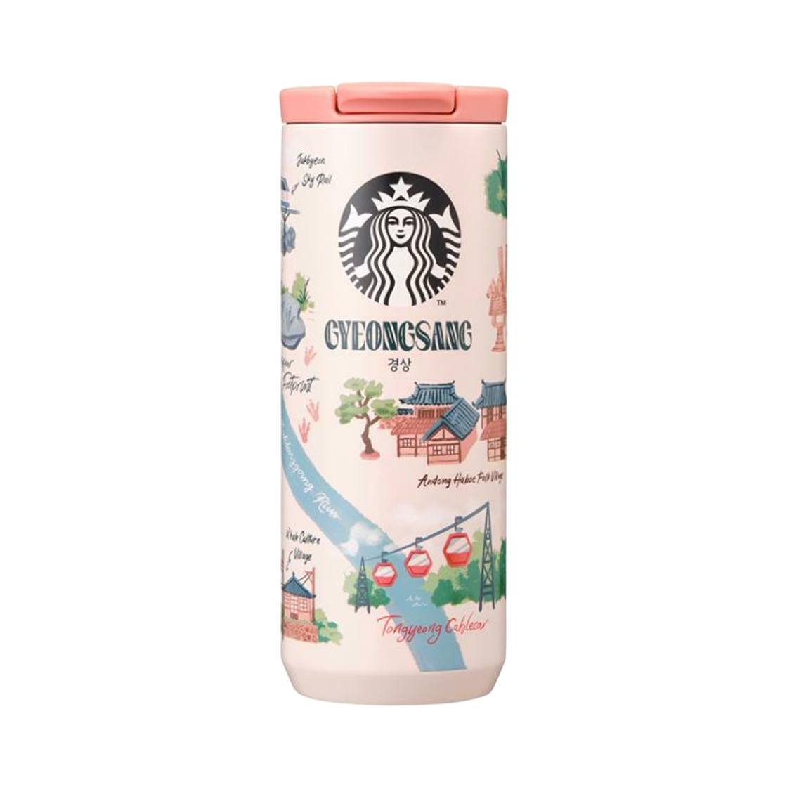 - Starbucks SS Annyeong Gyeongsang Tumbler 355ml