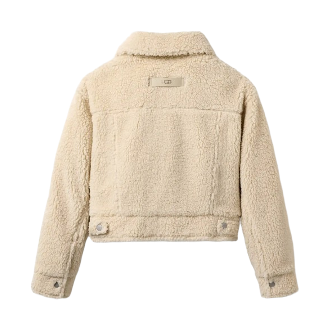 (W) 어그 프랭키 쇼트 트러커 자켓 내츄럴 리((W) UGG Frankie Short Trucker Jacket Natural Ii) - 2