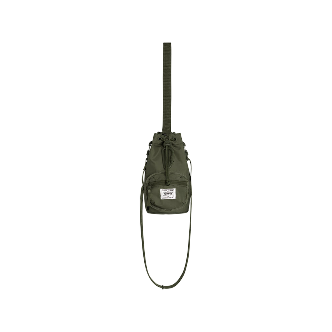 포터 x 하이크 본삭 미니 & 코인 케이스 올리브 드랩(Porter x Hyke Bonsac Mini & Coin Case Olive Drab)