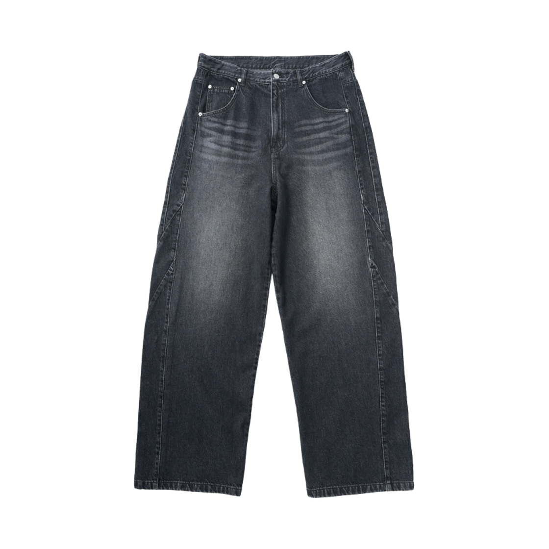 CVS25FWDPWBK001 Civision by CSC Japanese Paneled Denim Pants