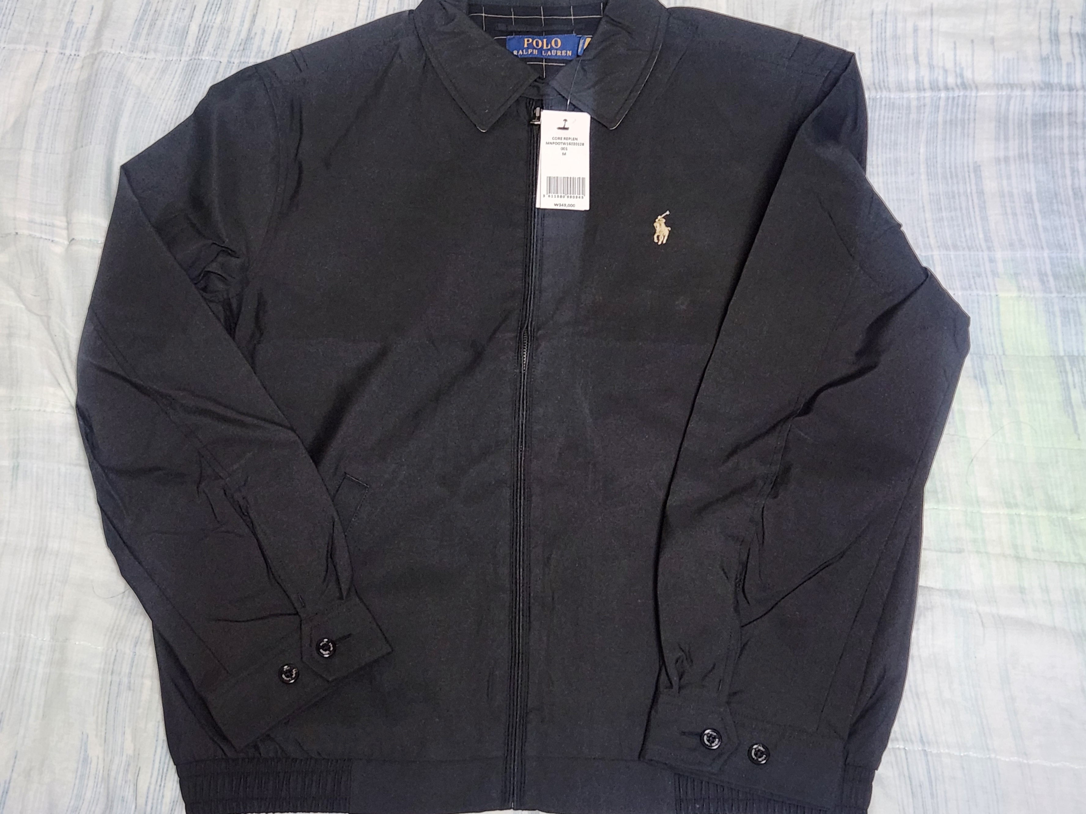 [20% 적립] Polo Ralph Lauren Bi Swing Windbreaker Lined Jacket Black - 25SS 착용 스타일