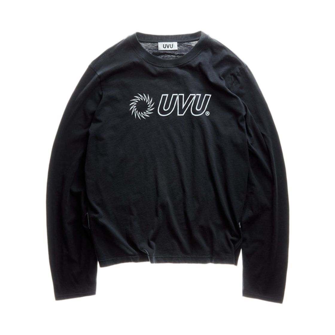 - UVU L/S Cotton T-Shirt Black