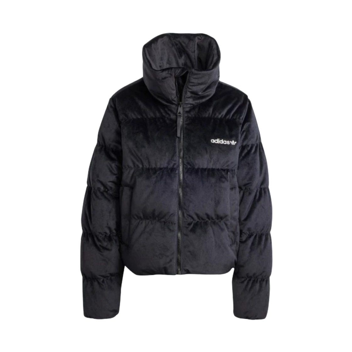 IW8439 (W) Adidas Originals Regen Velvet Down Jacket Black - KR Sizing