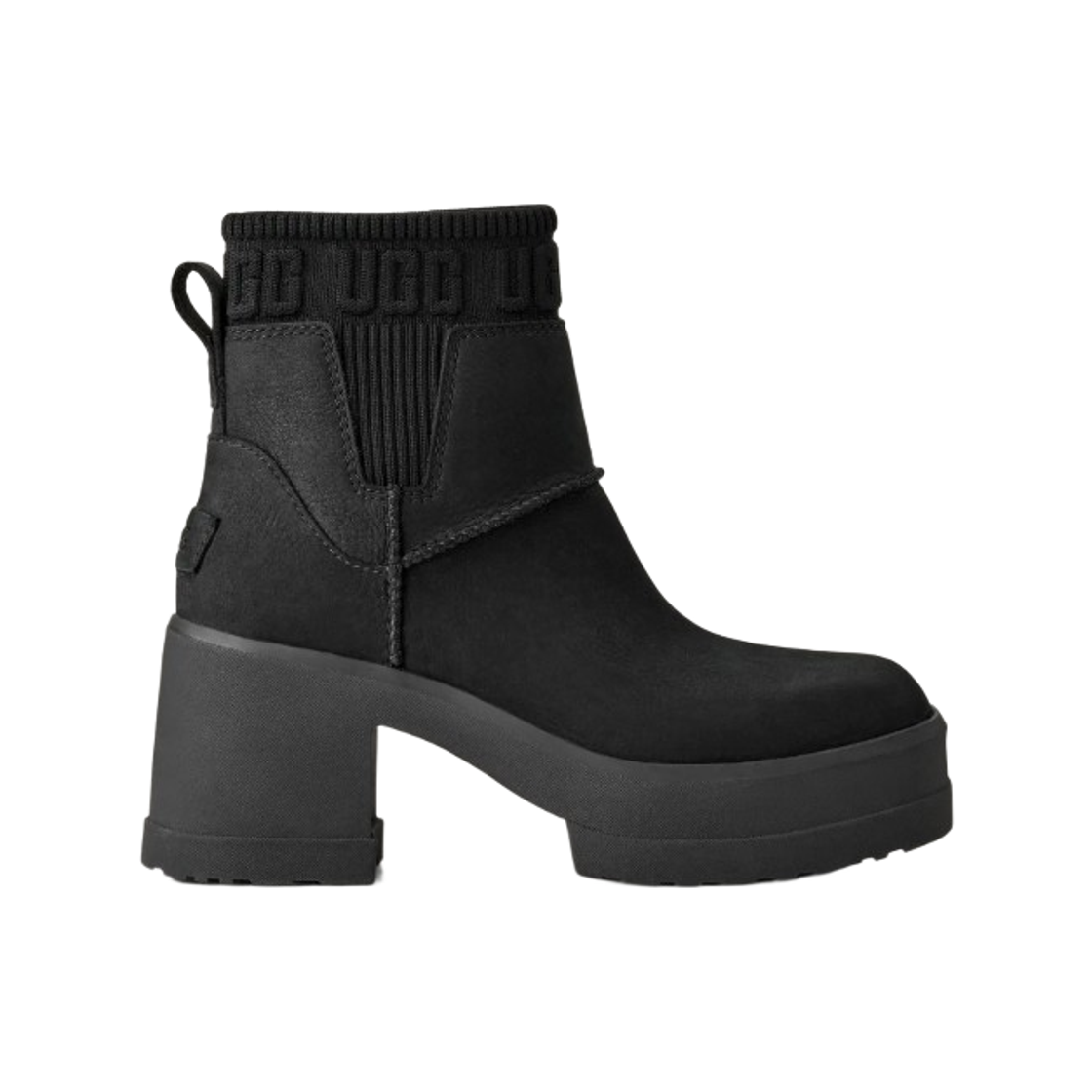(W) 어그 목시 첼시 부츠 블랙((W) UGG Moxy Chelsea Boots Black) - 1